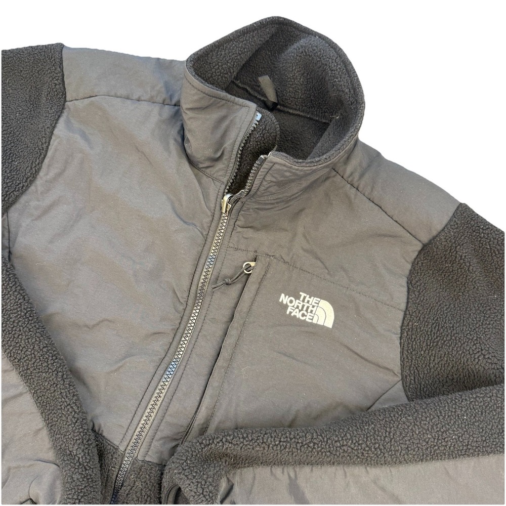 The North Face Denali‎ Fleece Women's M Black Polartec Jacket Retro Nylon